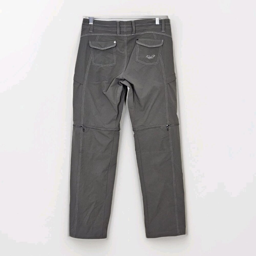 Kuhl Convertible Pants Womens 12 Regular Olive Khaki Anika Softshell Outdoors - Picture 2 of 16